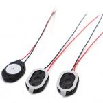 17*12mm mylar speakers with cable 8Ω 0.5W or 1W,Internal magnetism